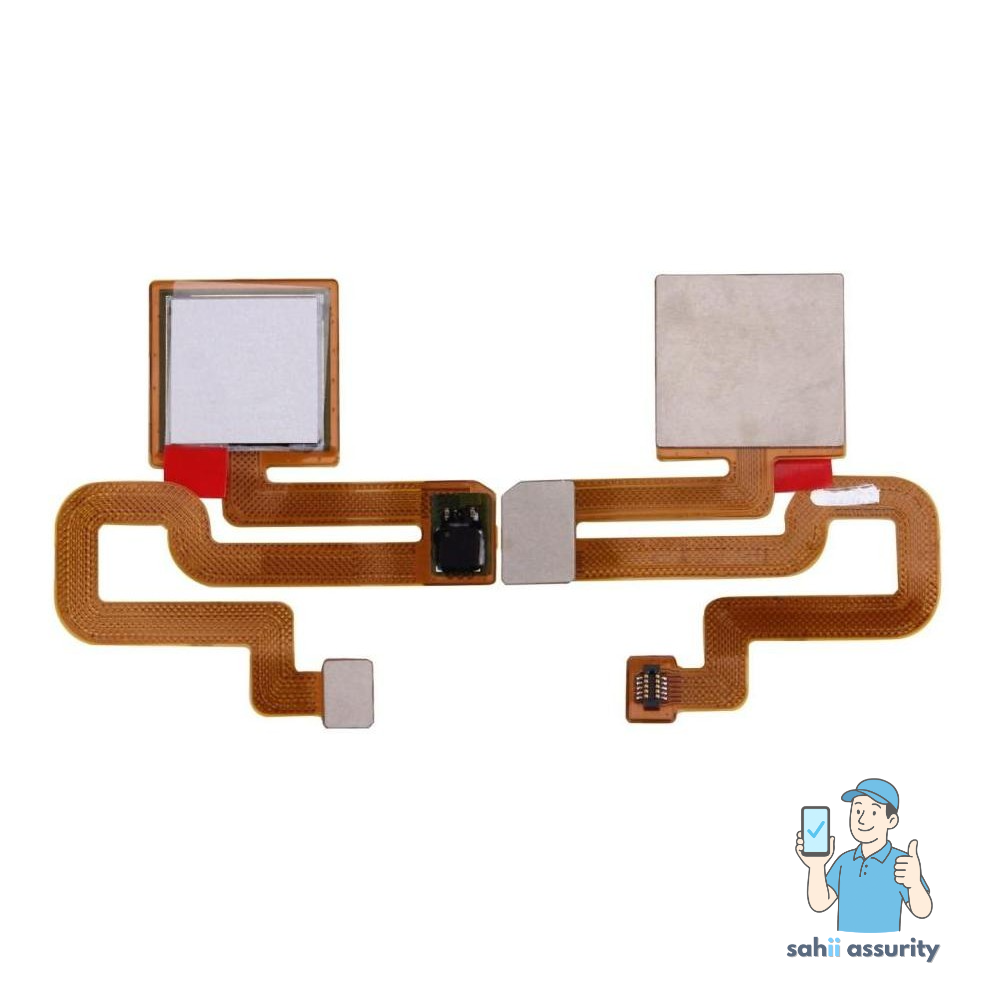 Fingerprint Sensor with Flex Cable for Xiaomi Redmi Note 3 Silver
